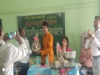 Distribution of foodgrain at Antharvaredi Neral